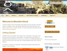 Tablet Screenshot of mountaincloud.org